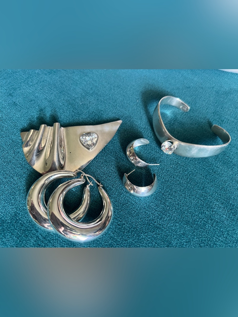 Sterling Silver Lot - includes two modernist Taxco pieces!